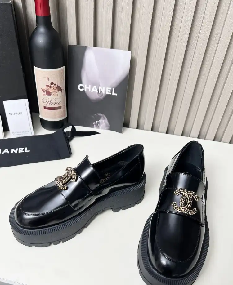 hype Chanel Leather Shoes