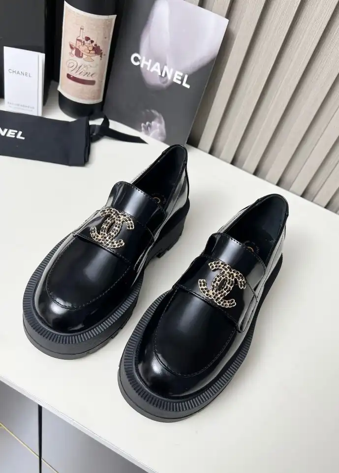 hype Chanel Leather Shoes