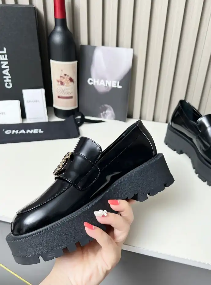 hype Chanel Leather Shoes