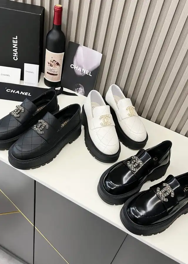 hype Chanel Leather Shoes