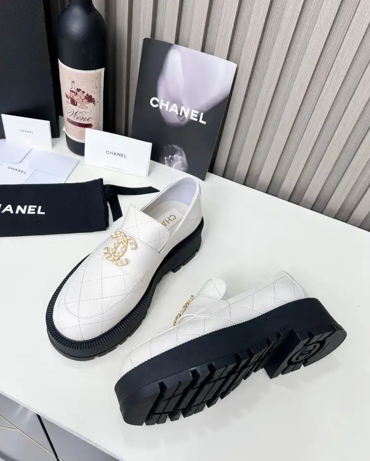 hype Chanel Leather Shoes