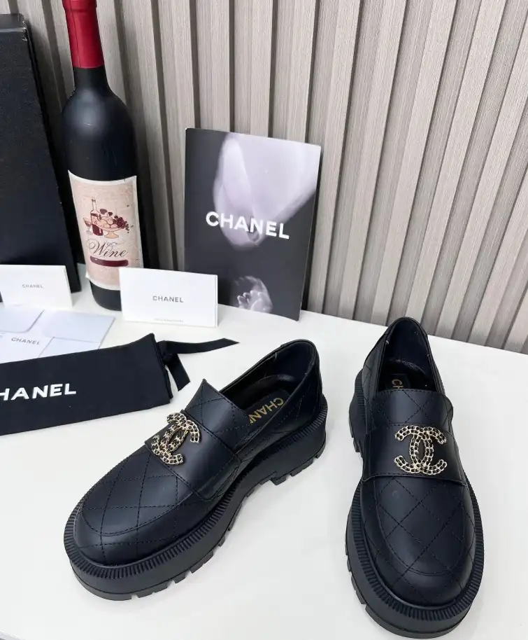 hype Chanel Leather Shoes