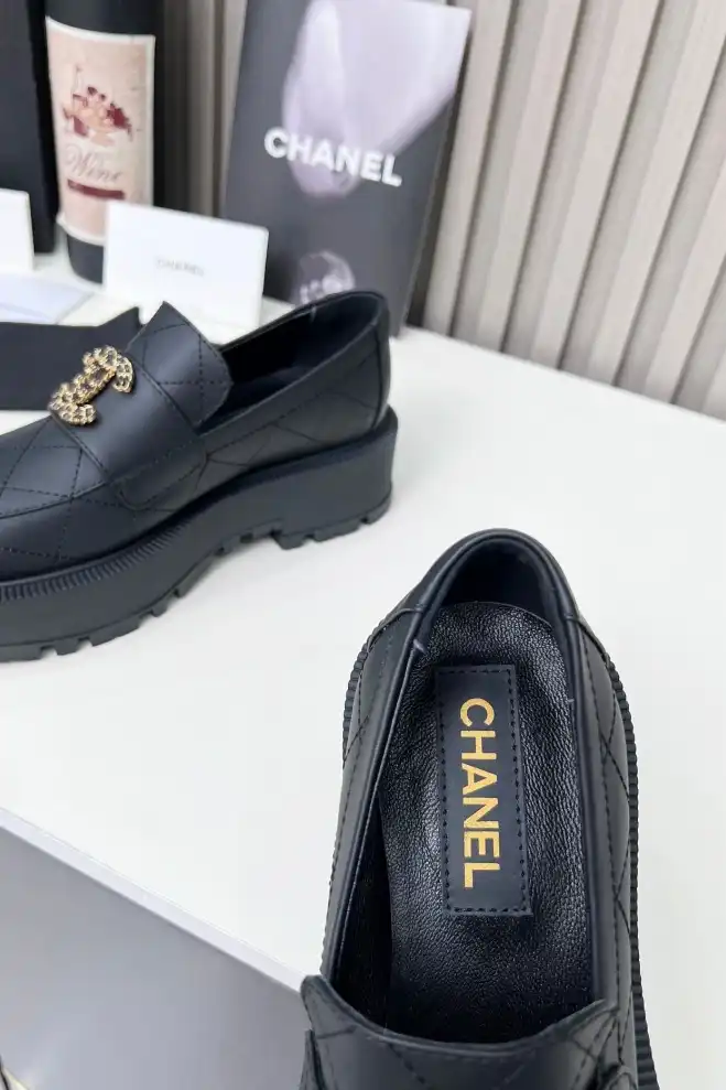 hype Chanel Leather Shoes