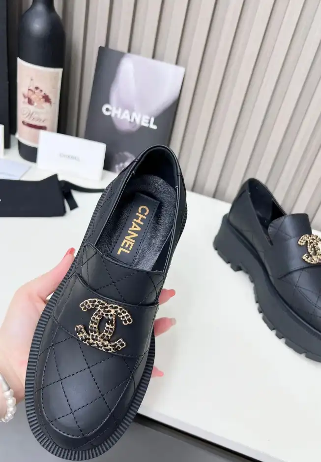 hype Chanel Leather Shoes