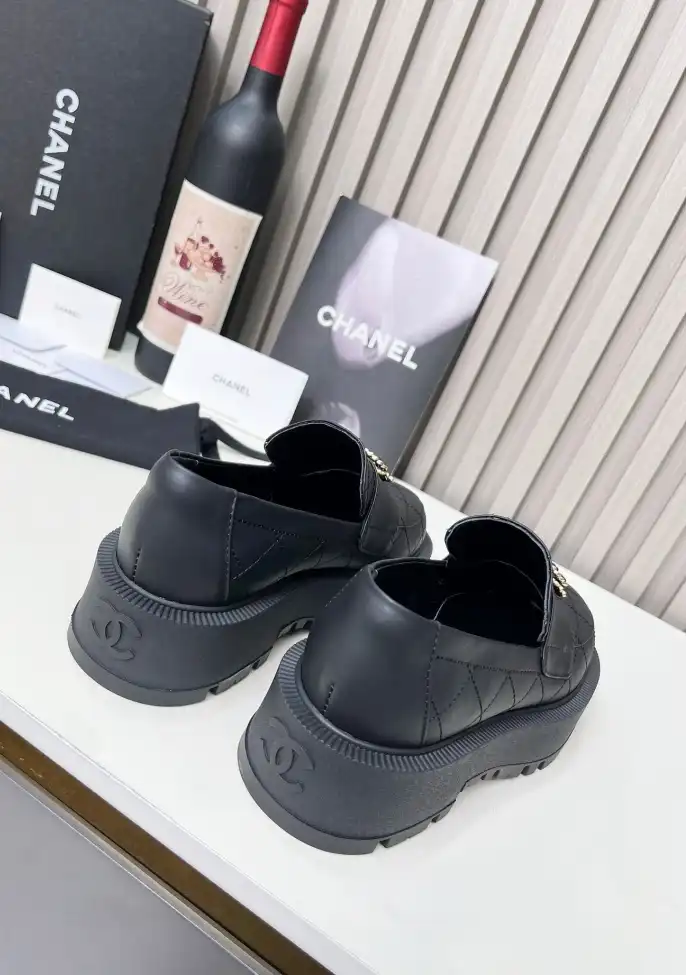 hype Chanel Leather Shoes