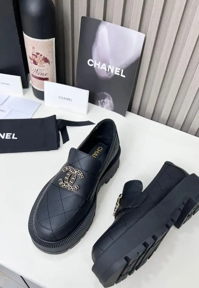 hype Chanel Leather Shoes