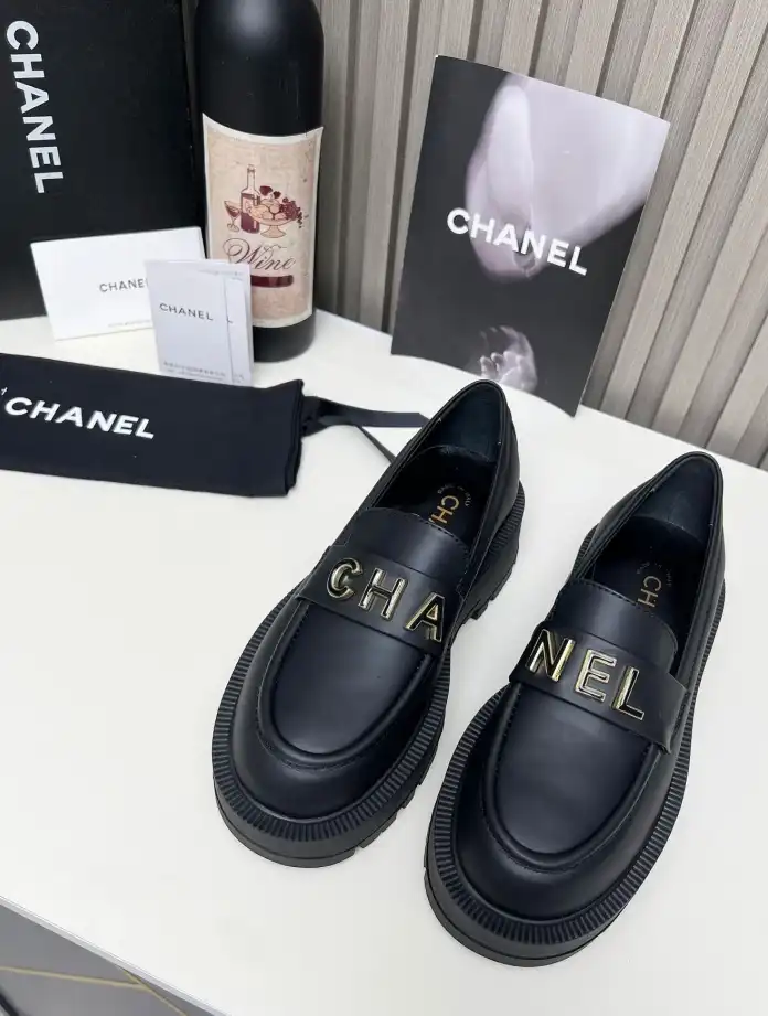 hype Chanel Leather Shoes