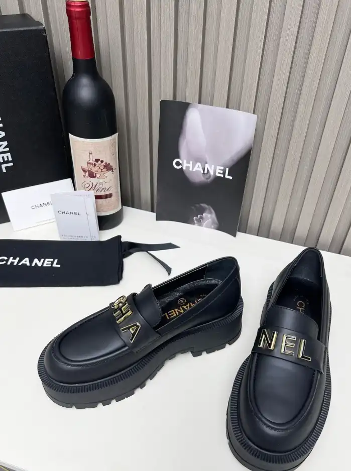 hype Chanel Leather Shoes