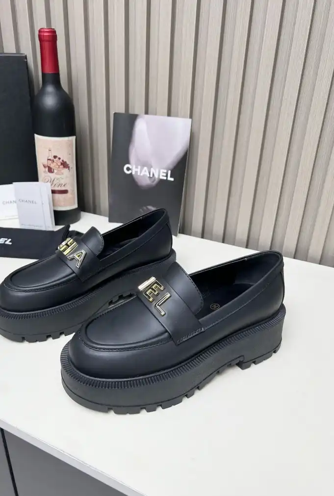 hype Chanel Leather Shoes