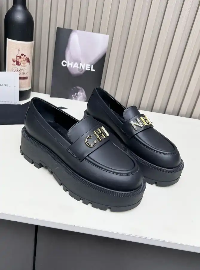 hype Chanel Leather Shoes