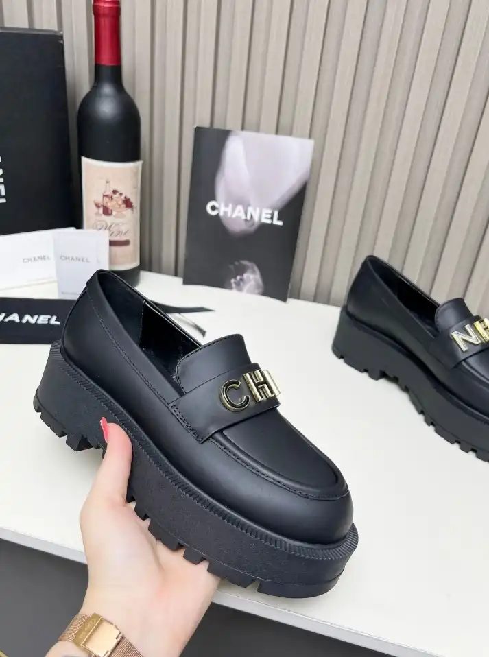 hype Chanel Leather Shoes