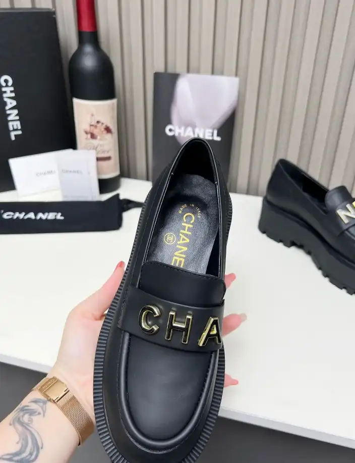 hype Chanel Leather Shoes