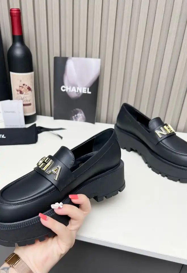 hype Chanel Leather Shoes