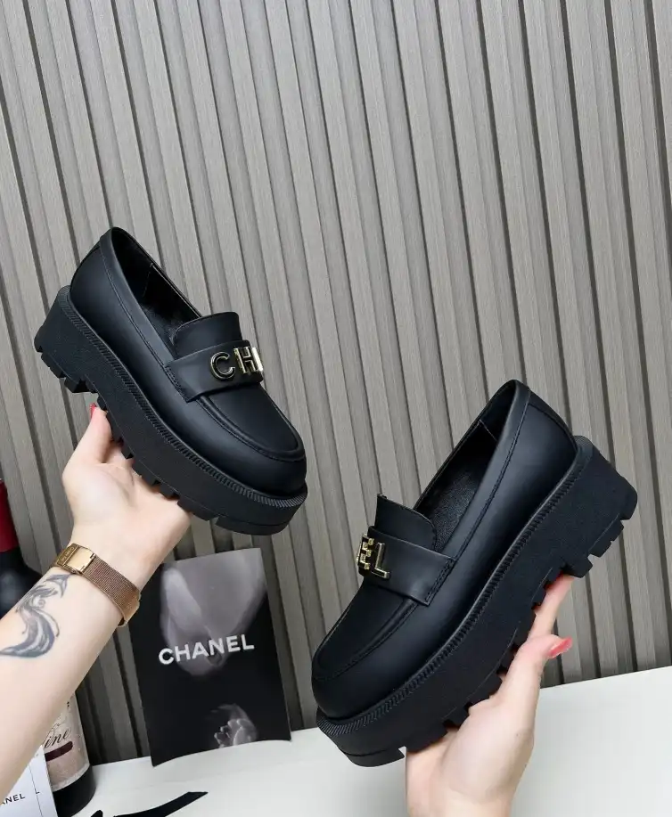 hype Chanel Leather Shoes