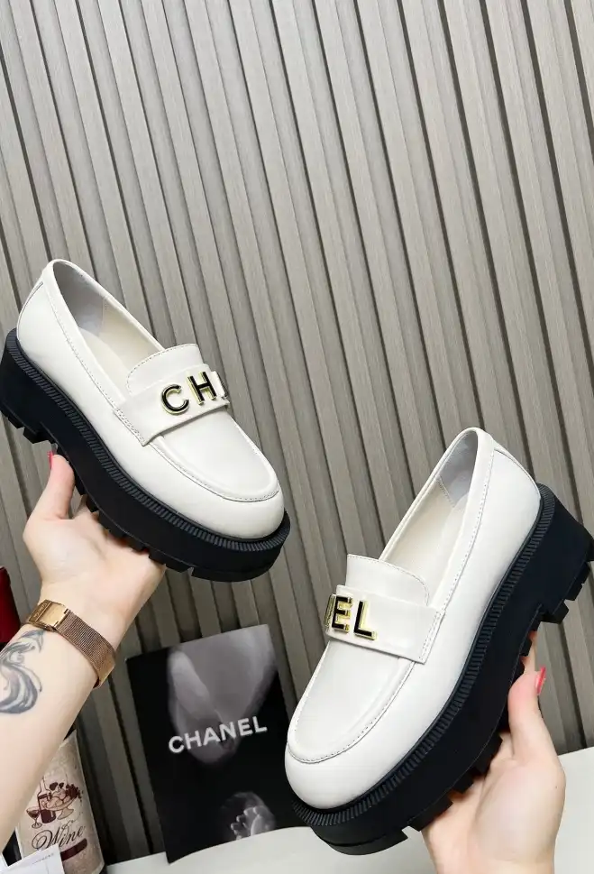 hype Chanel Leather Shoes