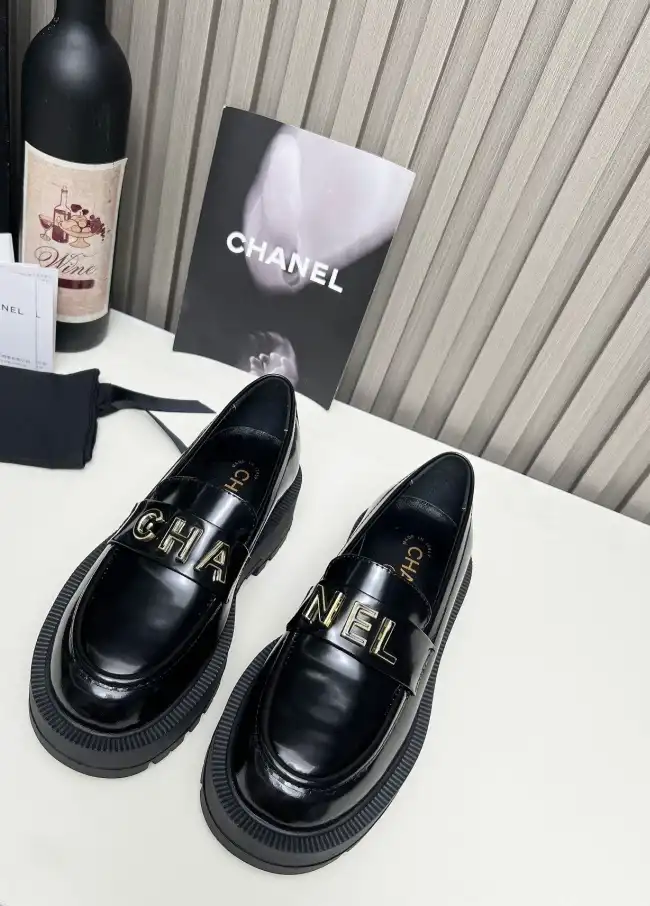 hype Chanel Leather Shoes