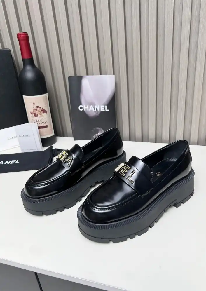 hype Chanel Leather Shoes