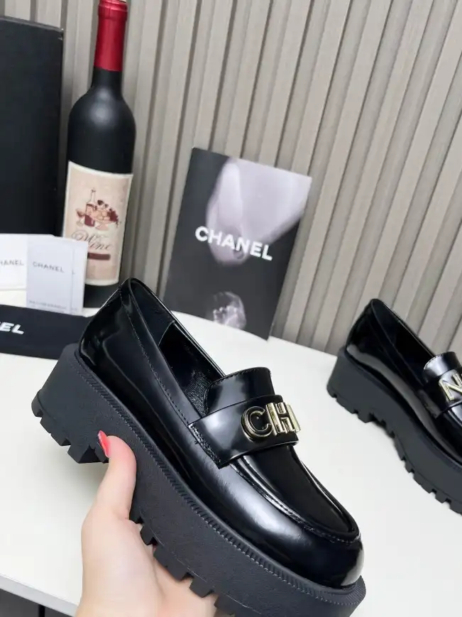 hype Chanel Leather Shoes