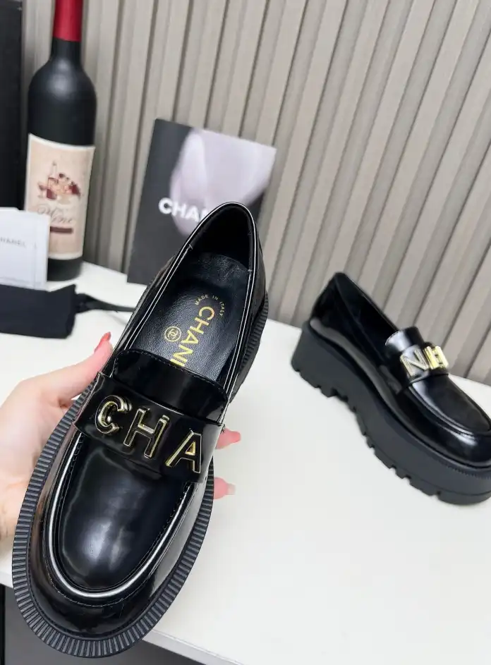 hype Chanel Leather Shoes