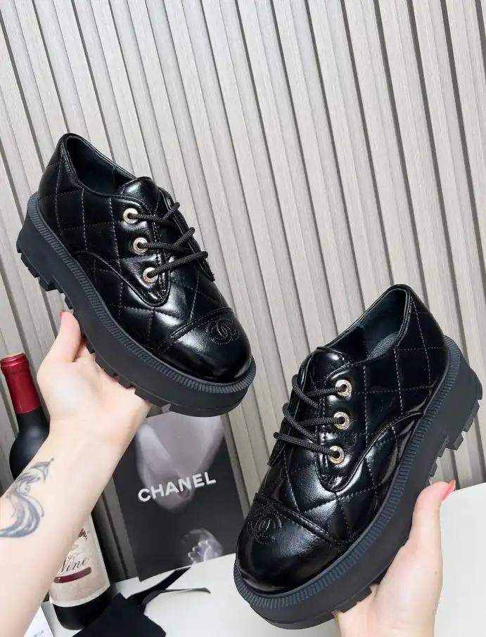 hype Chanel Leather Shoes