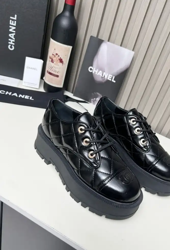 hype Chanel Leather Shoes