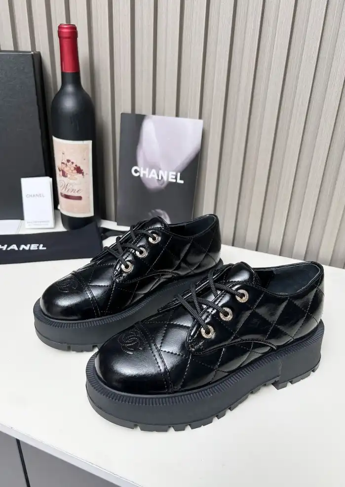 hype Chanel Leather Shoes