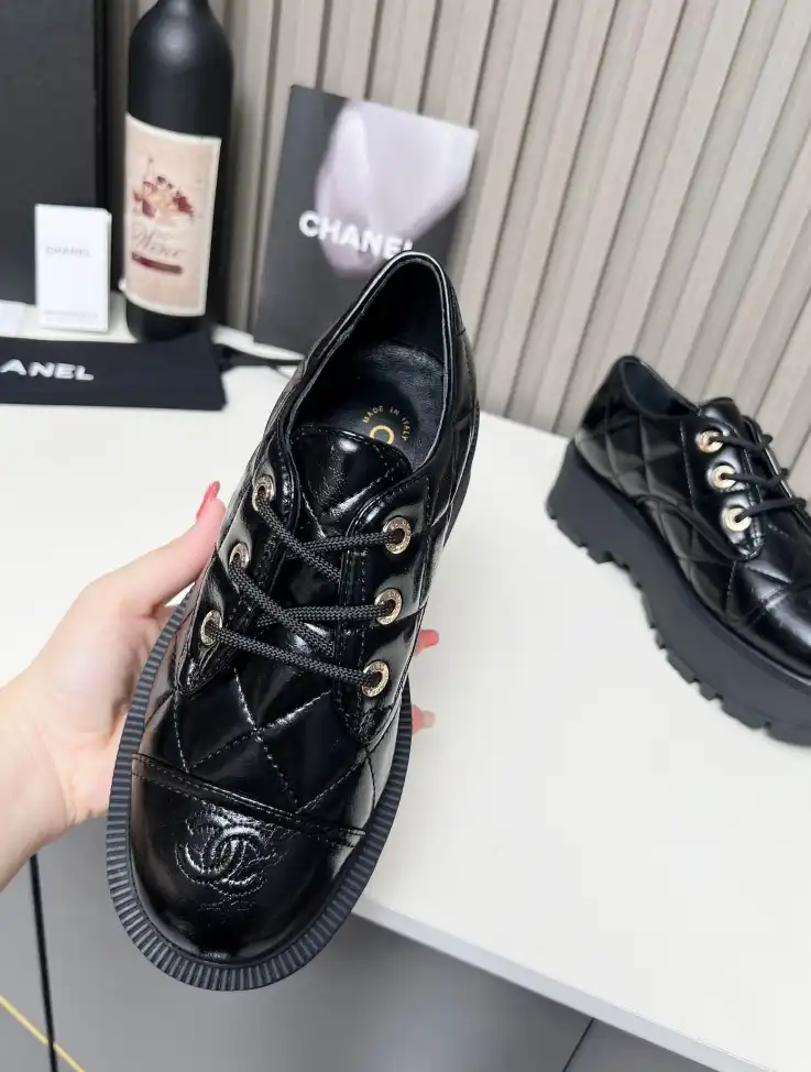 hype Chanel Leather Shoes