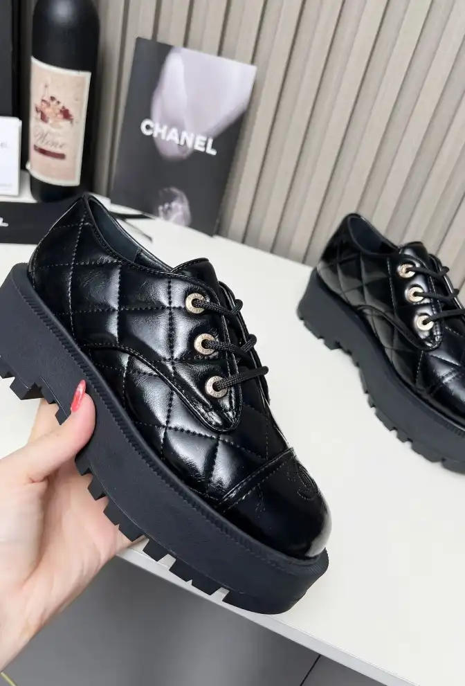 hype Chanel Leather Shoes