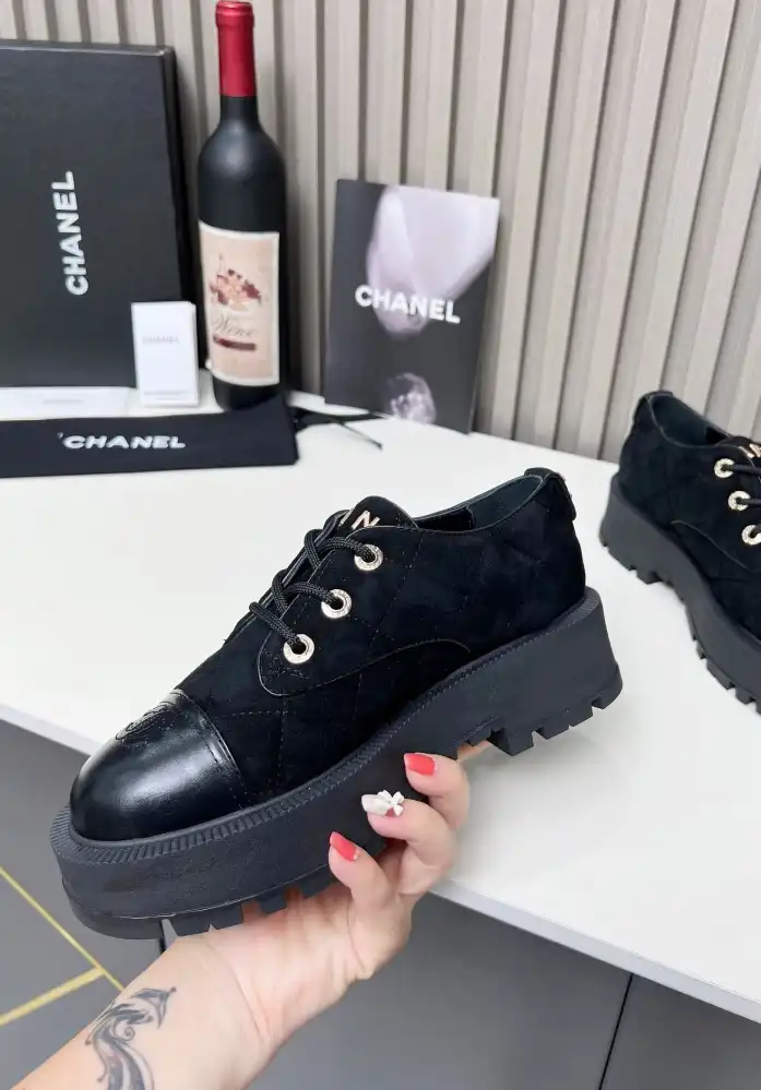 hype Chanel Leather Shoes