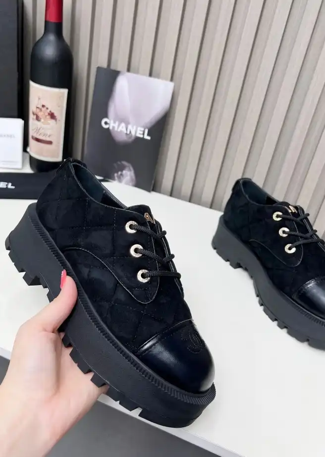 hype Chanel Leather Shoes