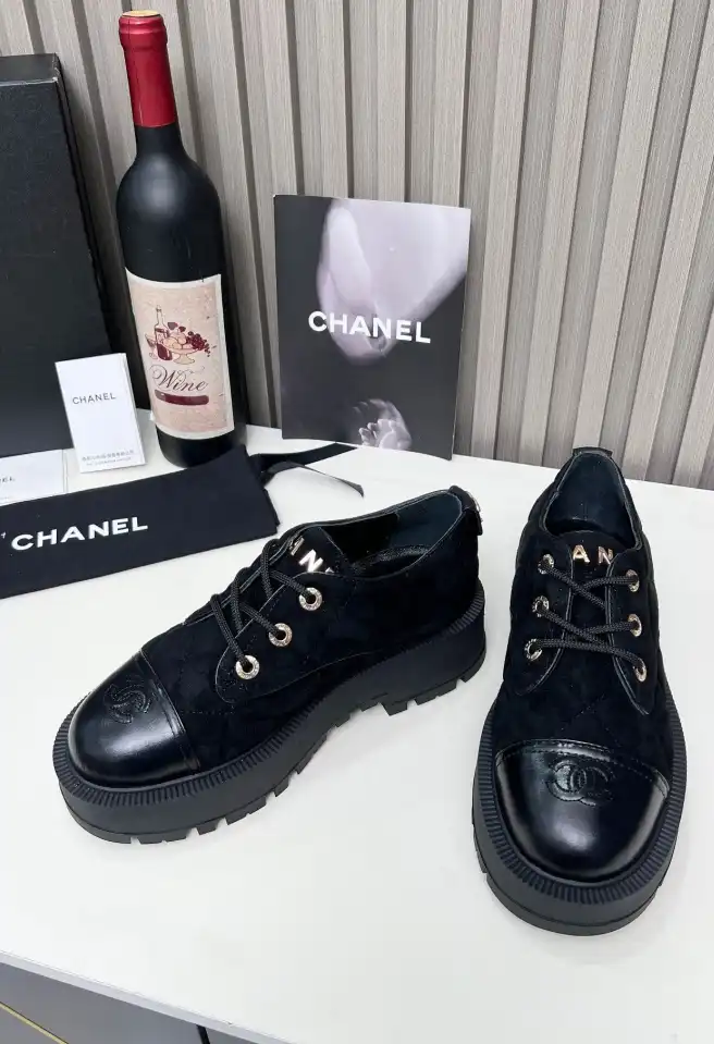 hype Chanel Leather Shoes