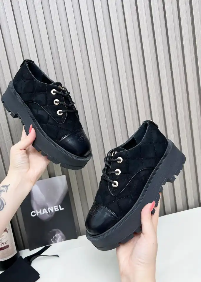 hype Chanel Leather Shoes