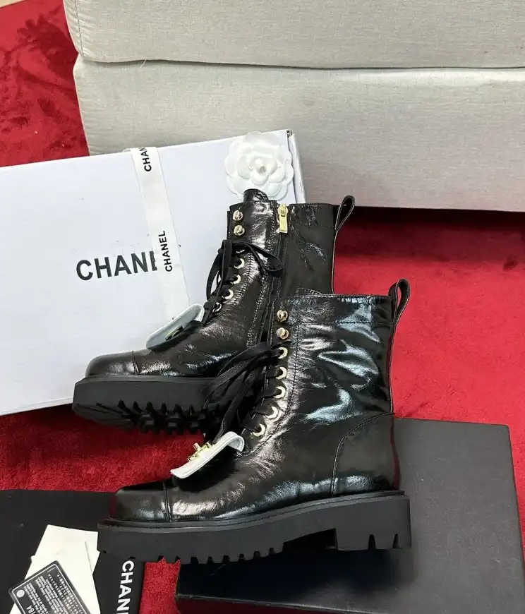 hype Chanel Boots