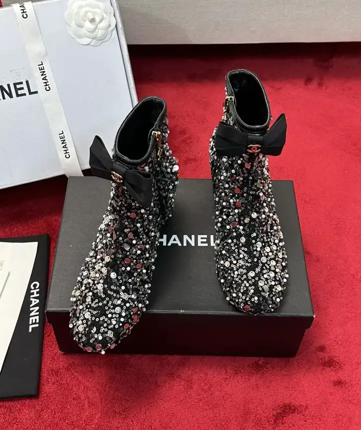 hype Chanel Boots