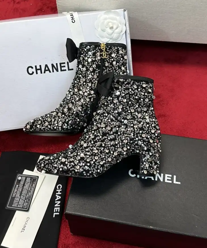 hype Chanel Boots