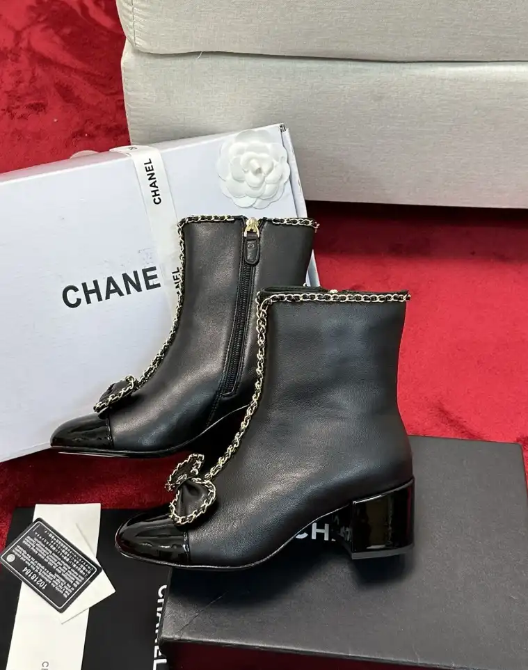 hype Chanel Boots