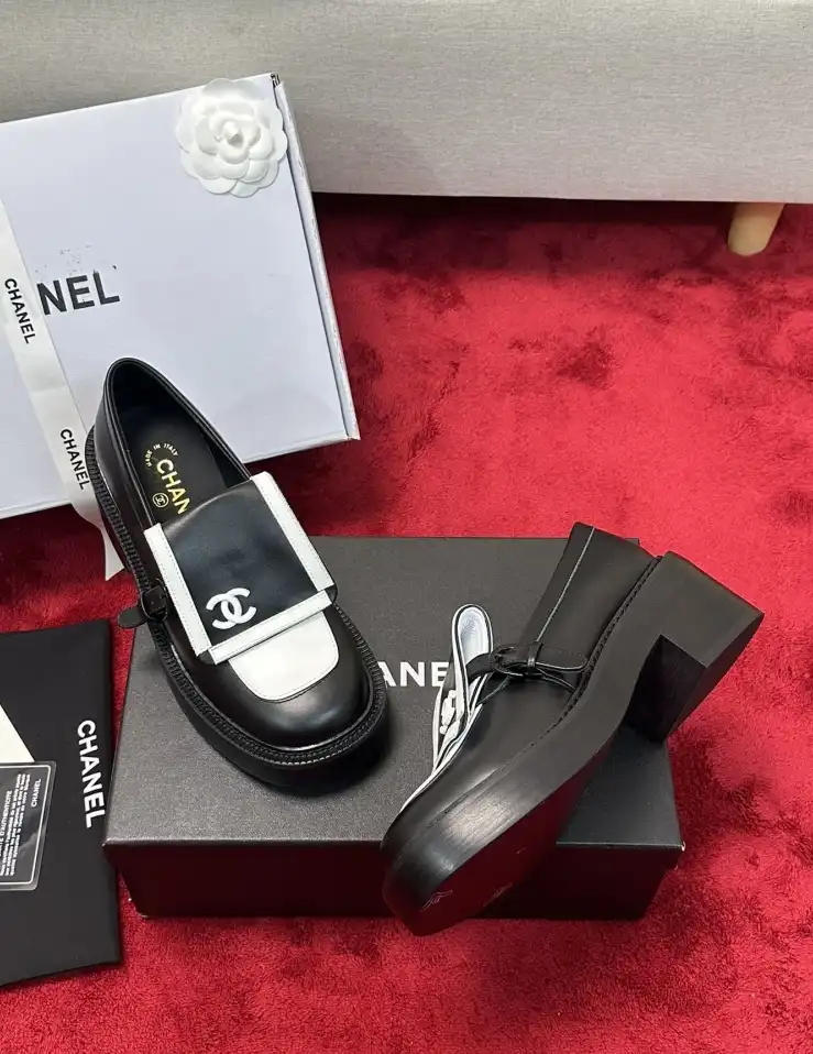 hype Chanel Leather Shoes