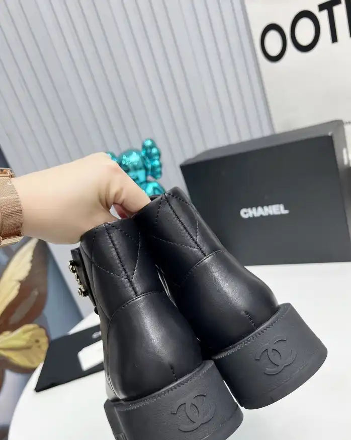 hype Chanel Boots