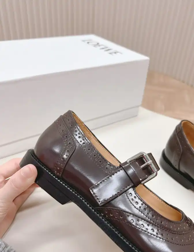 hype Loewe Leather Shoes