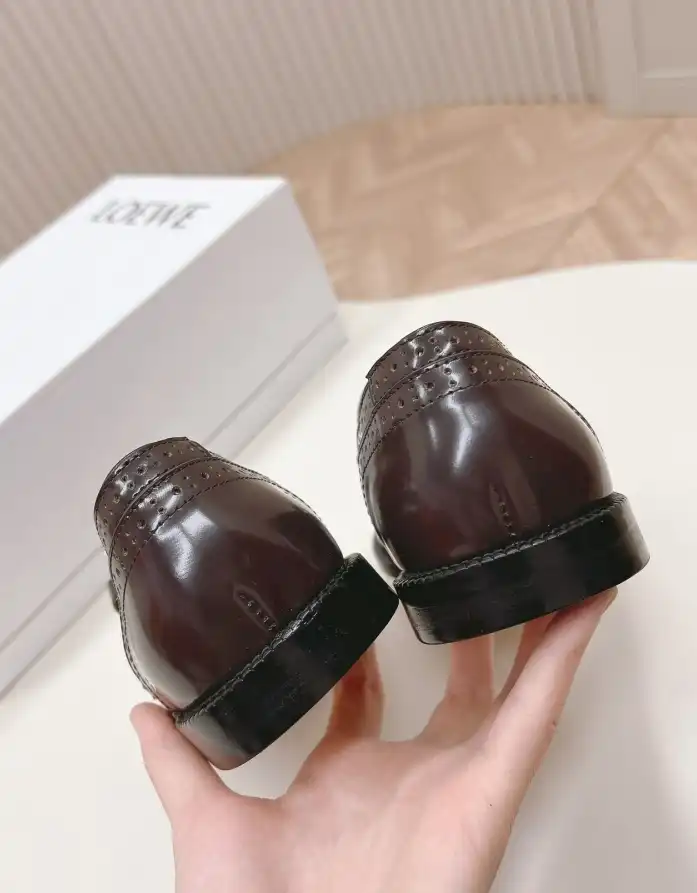 hype Loewe Leather Shoes