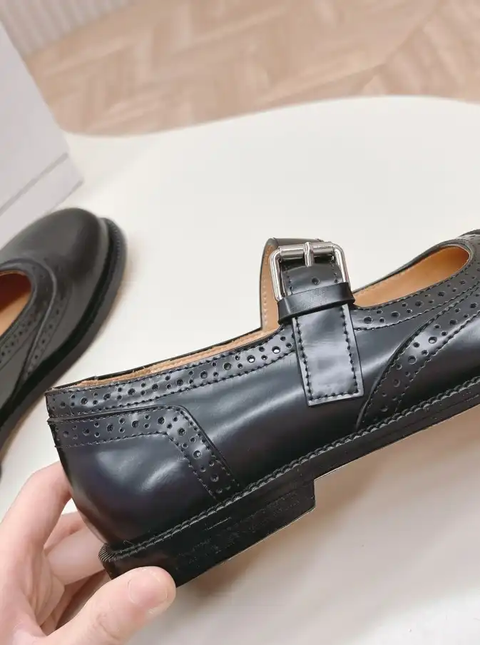 hype Loewe Leather Shoes