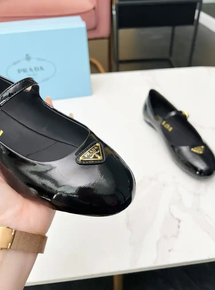 hype Prada flat shoes