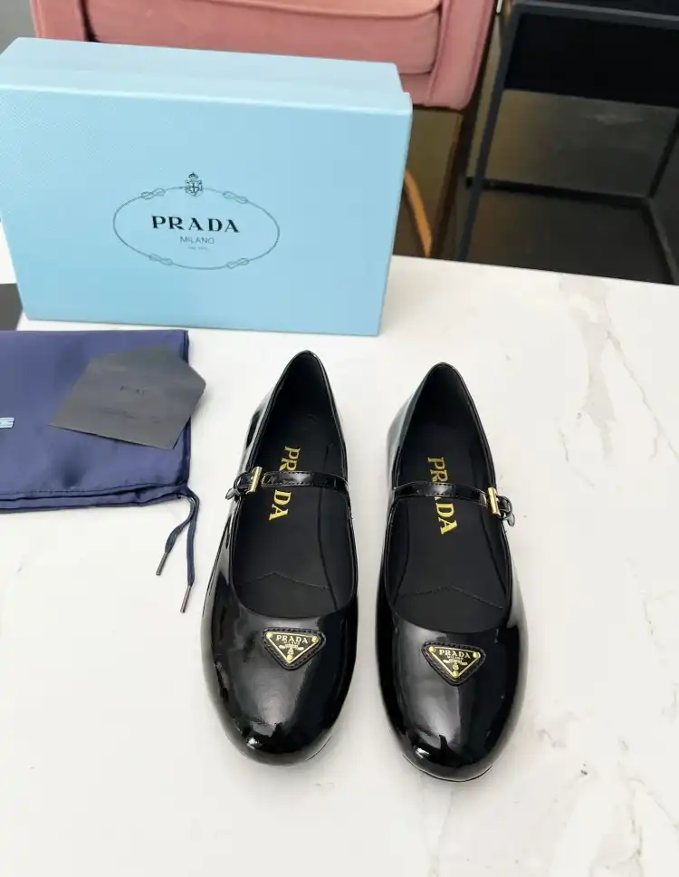 hype Prada flat shoes