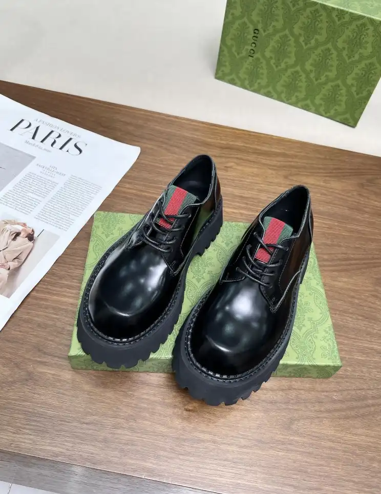 hype Gucci Leather Shoes