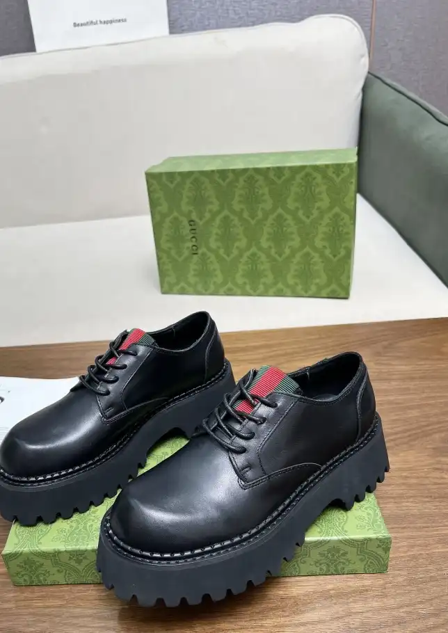 hype Gucci Leather Shoes