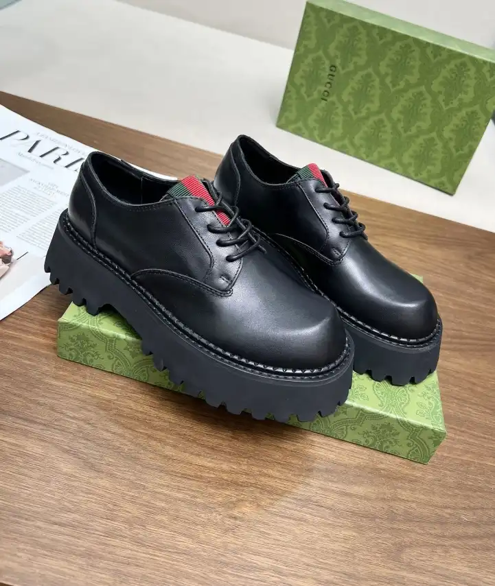 hype Gucci Leather Shoes