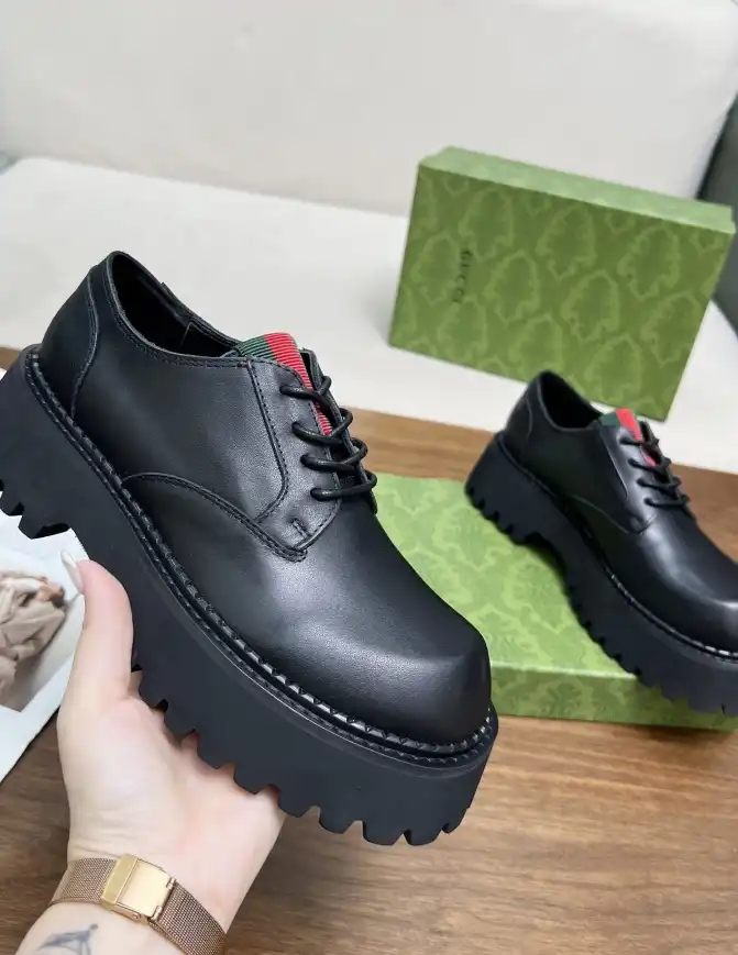 hype Gucci Leather Shoes