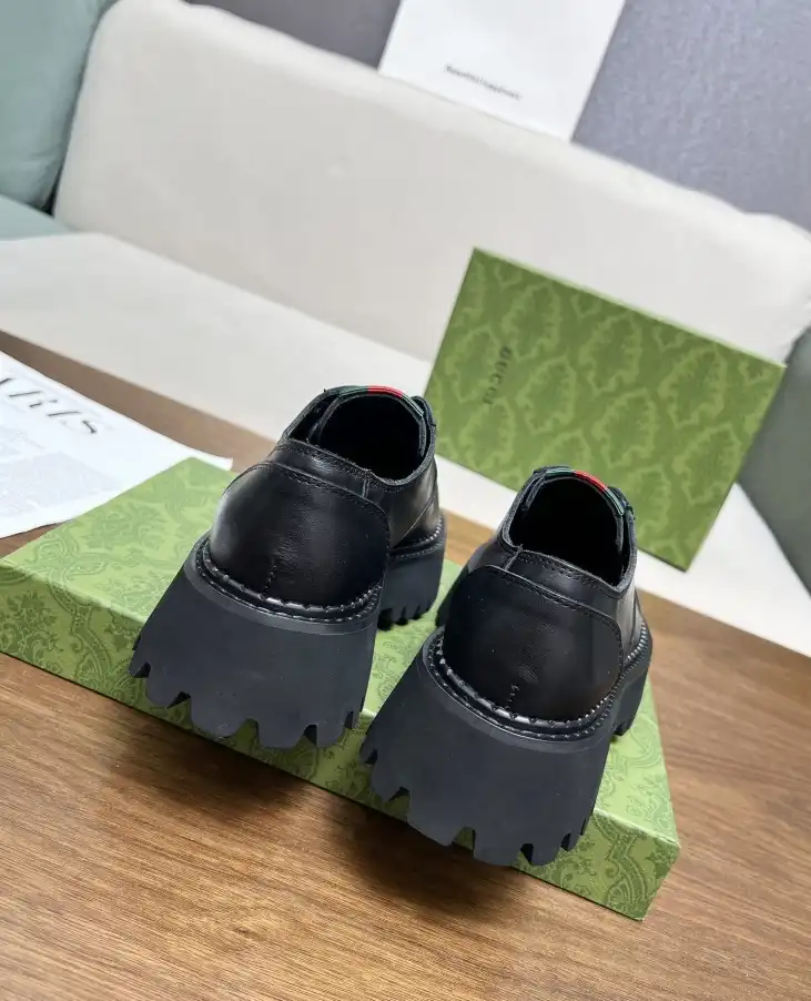 hype Gucci Leather Shoes