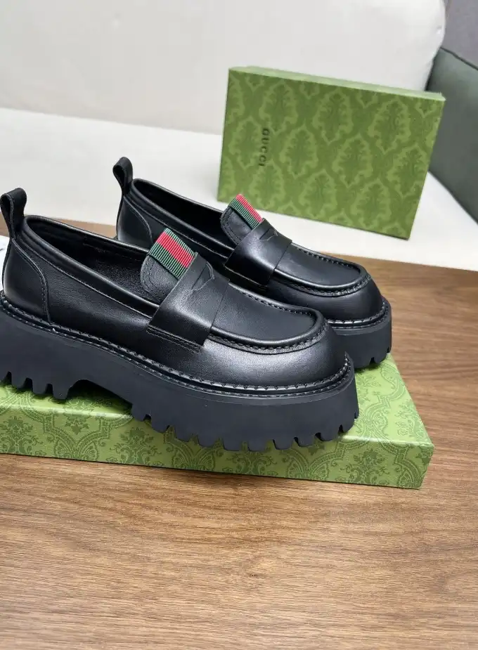 hype Gucci Leather Shoes