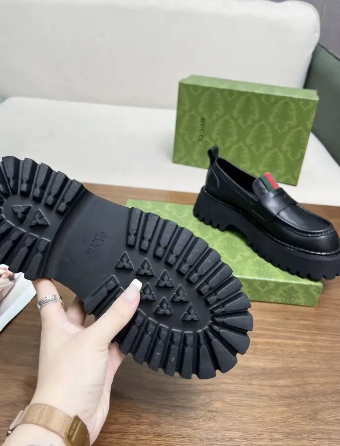 hype Gucci Leather Shoes